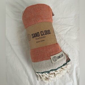 Sand cloud Morro Beach Towel